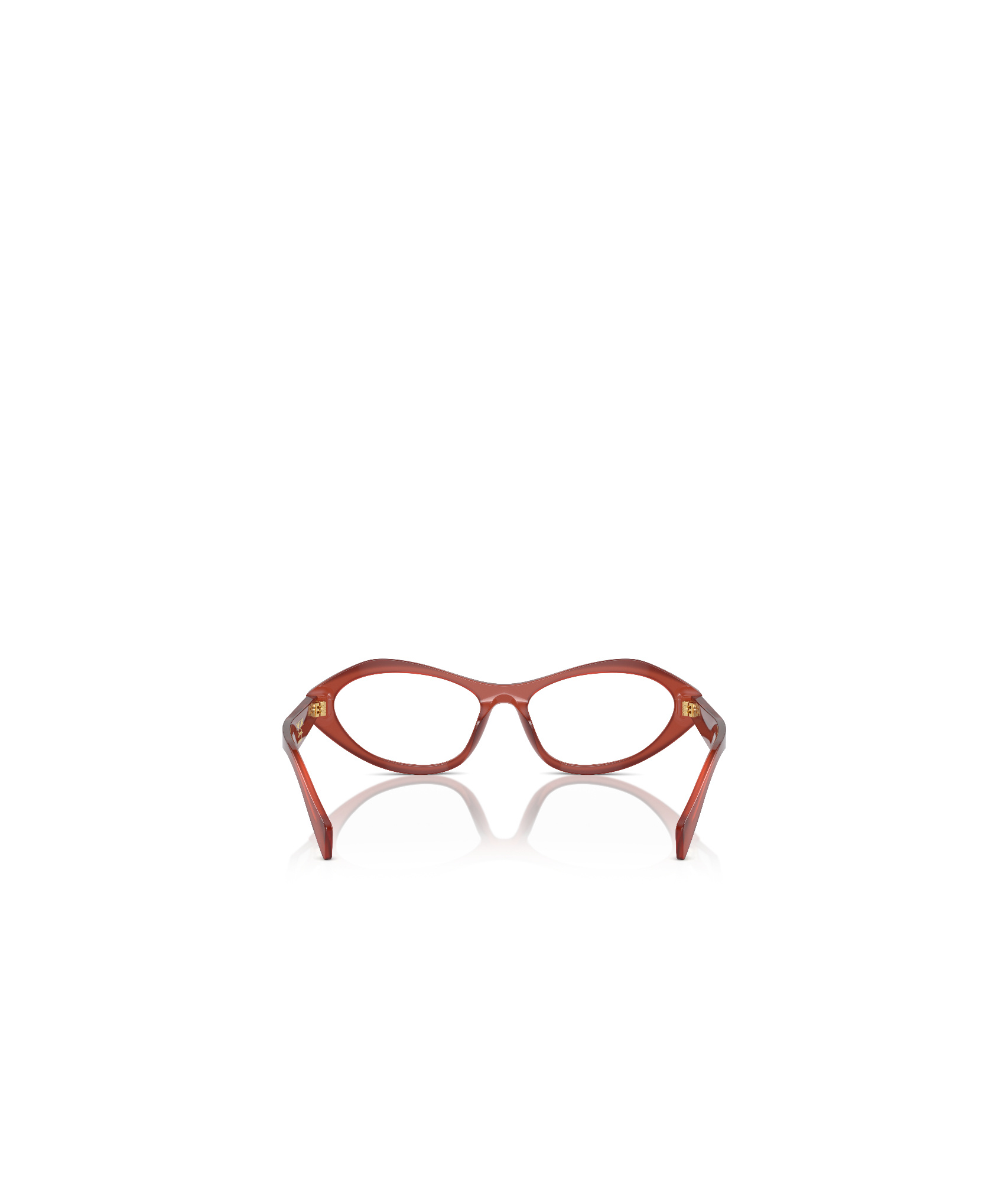 Prada Eyeglasses A21v Vista In Brown