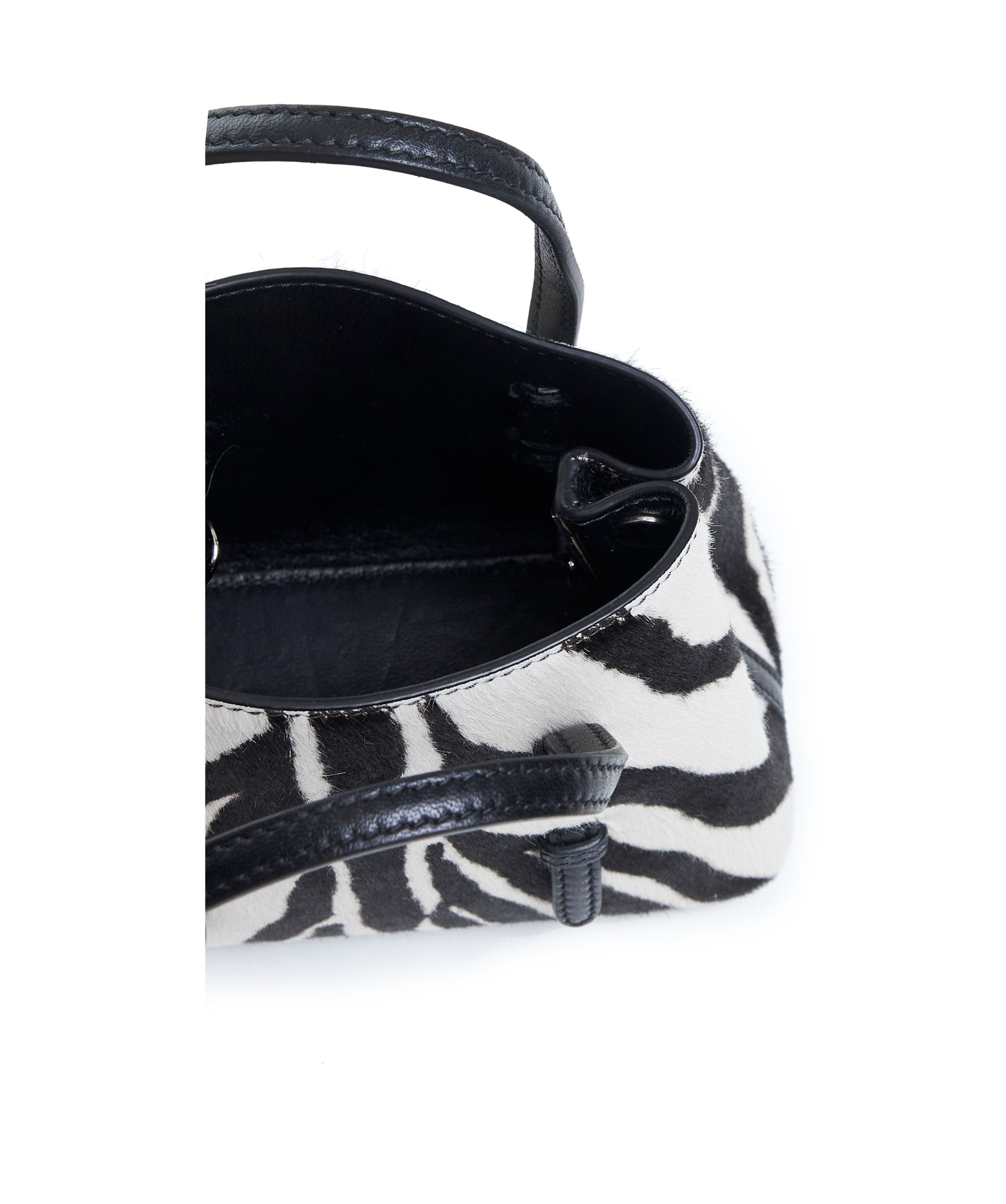 Alaïa Double Handle Shoulder Bag In Black