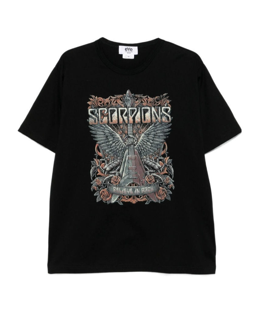 Junya Watanabe Men T-shirt Scorpions X Comme Des Garçons In Black