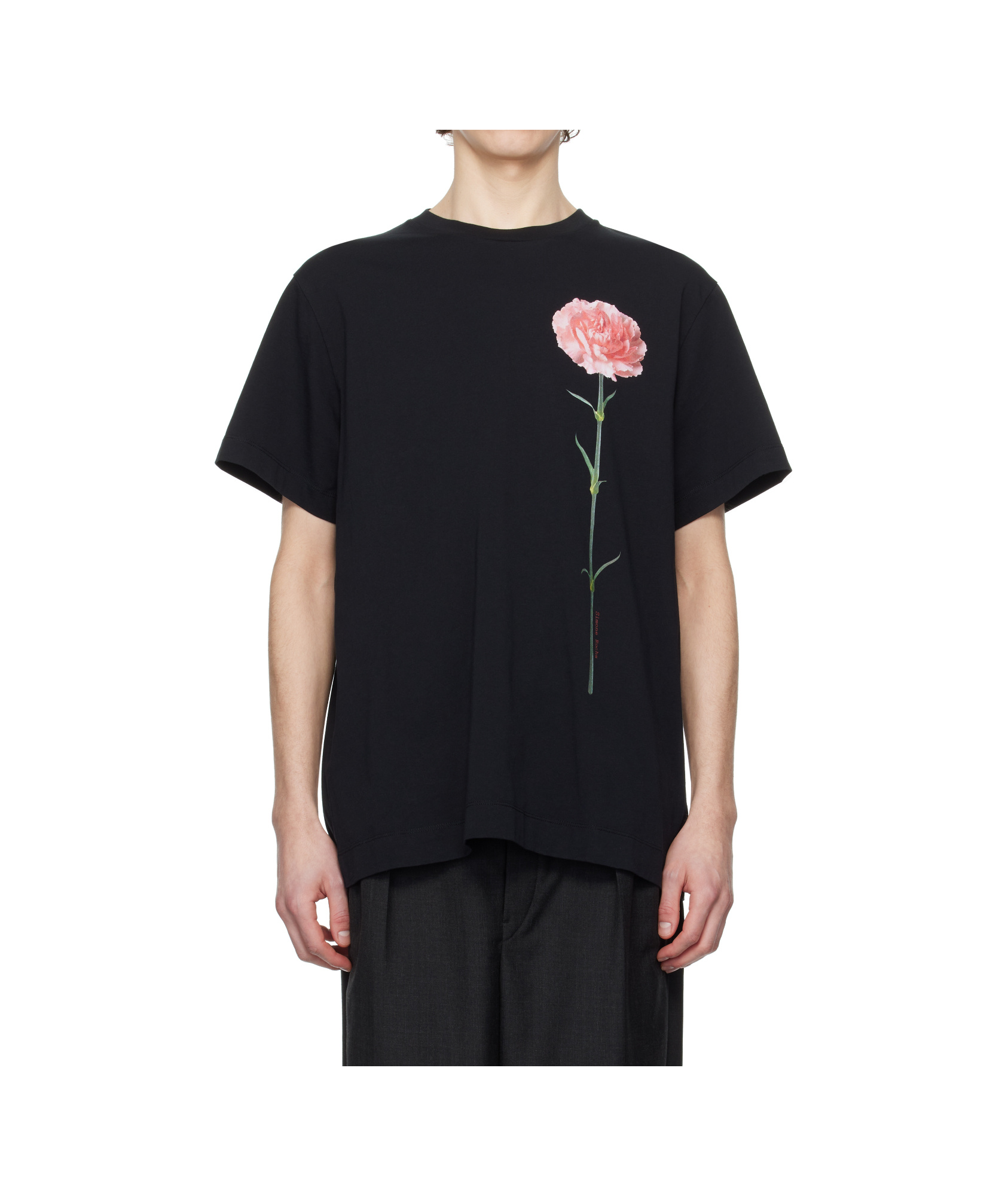 Simone Rocha Carnation-print T-shirt