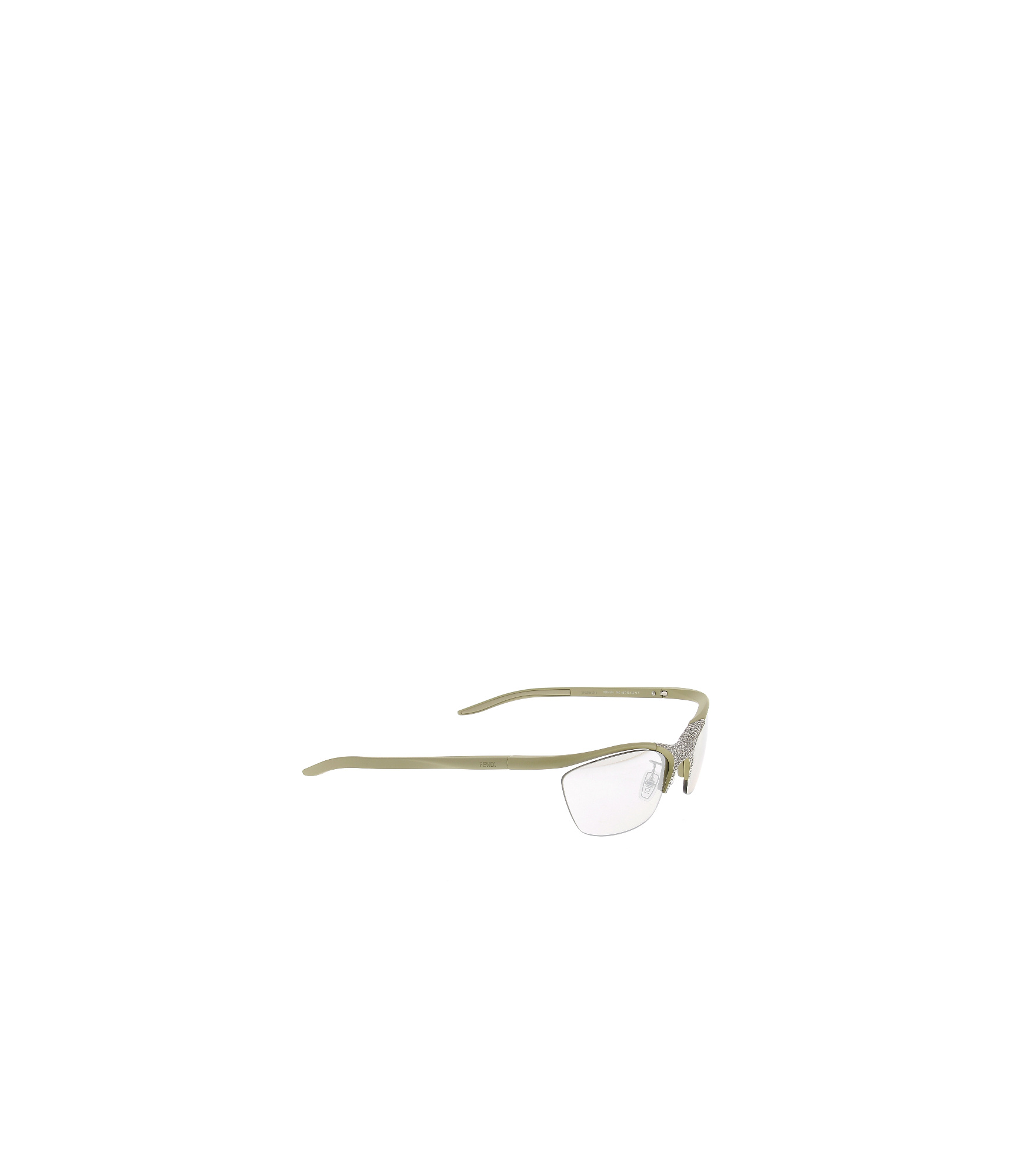 Fendi Geometric Frame Sunglasses