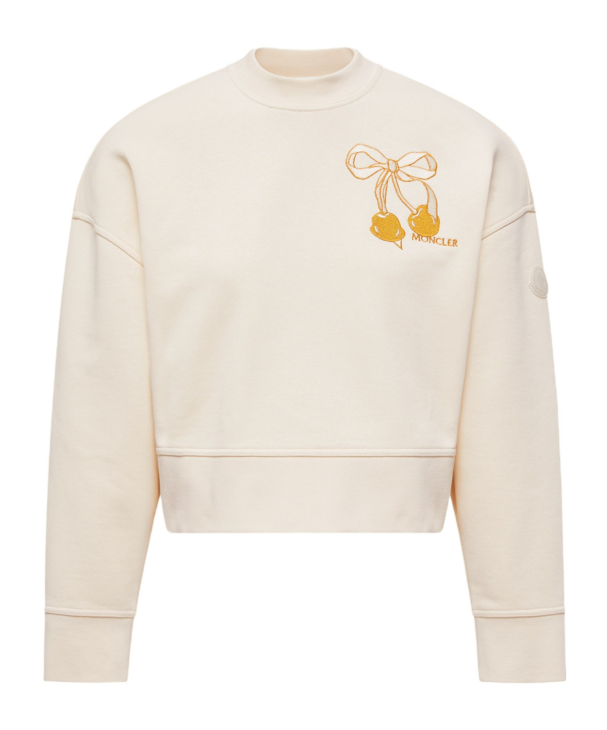 Moncler Embroidered Cotton Sweatshirt