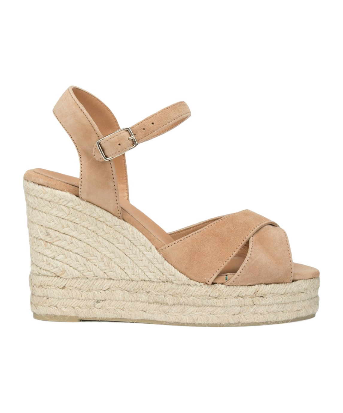 Castaã±er Blaudell Canvas Wedge Espadrille Sandals In Multi