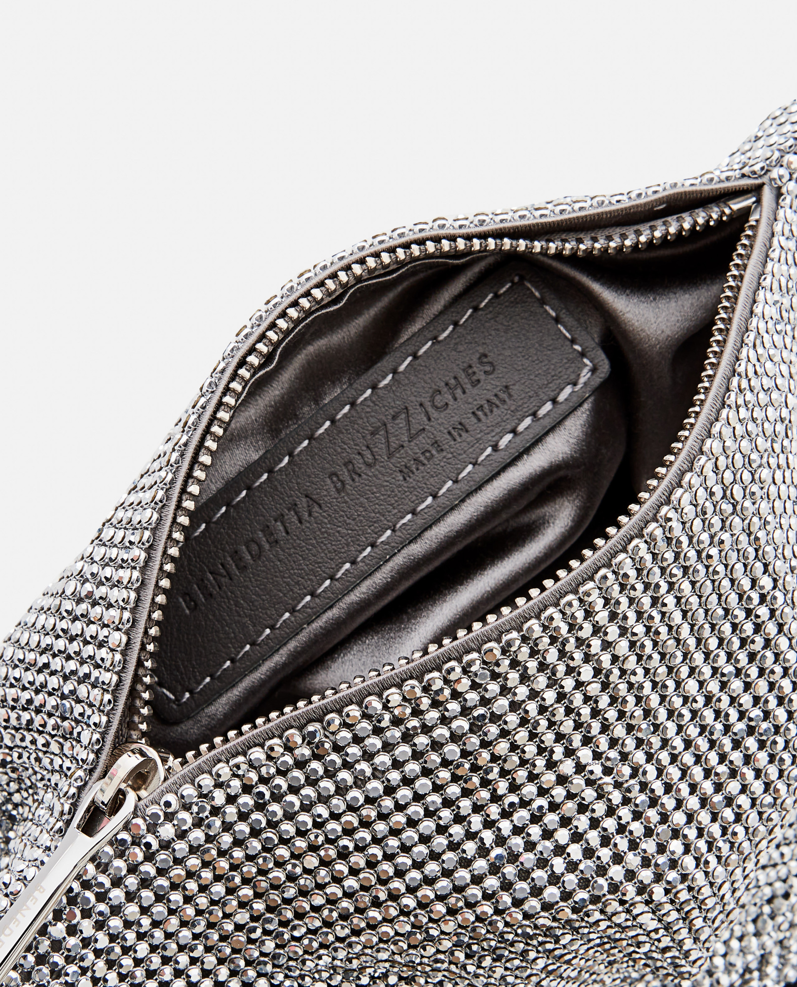 Benedetta Bruzziches Ursolina Handbag In Gray