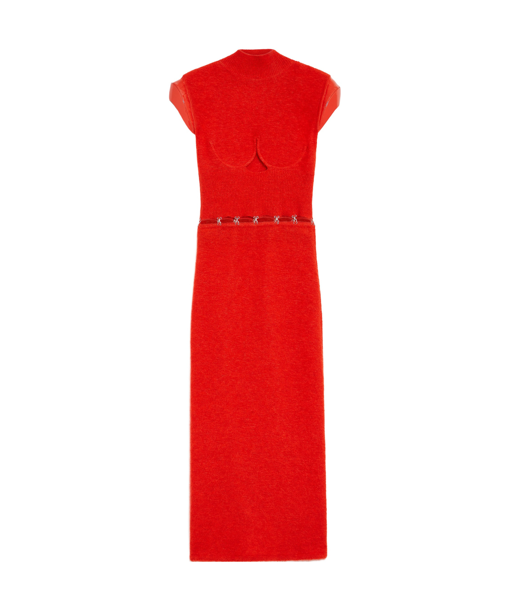 Sportmax Albino1234 Two-piece Dress Cap Sleeves In Red
