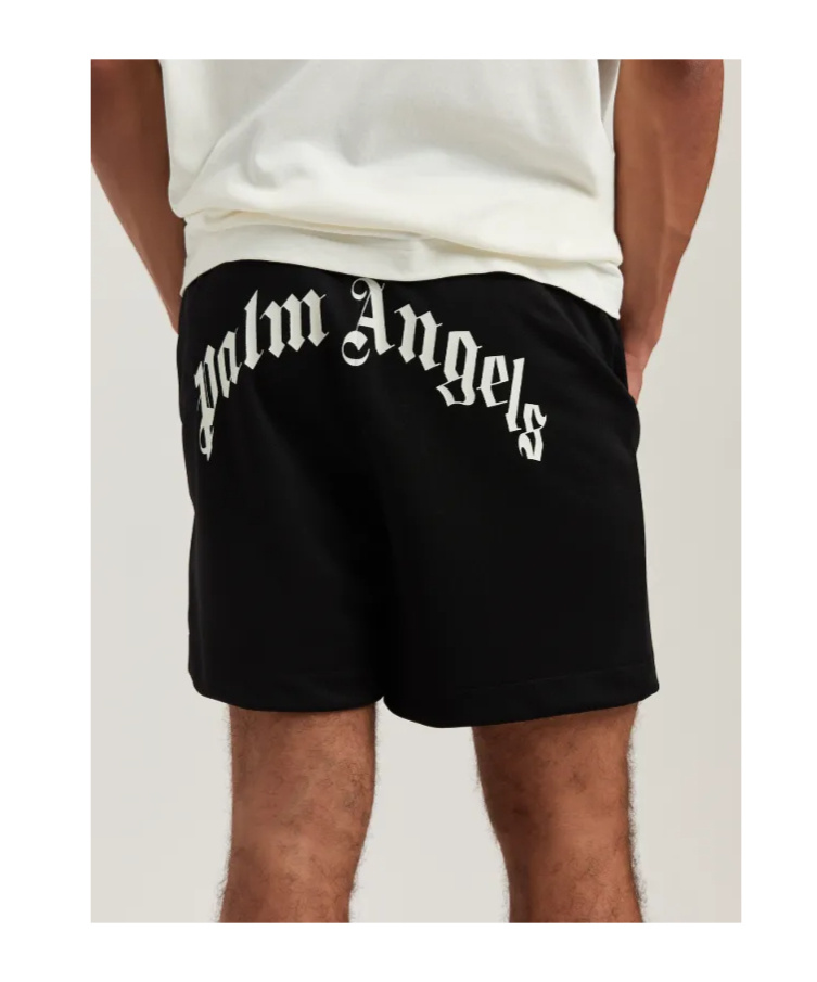 Palm Angels Shorts In Black