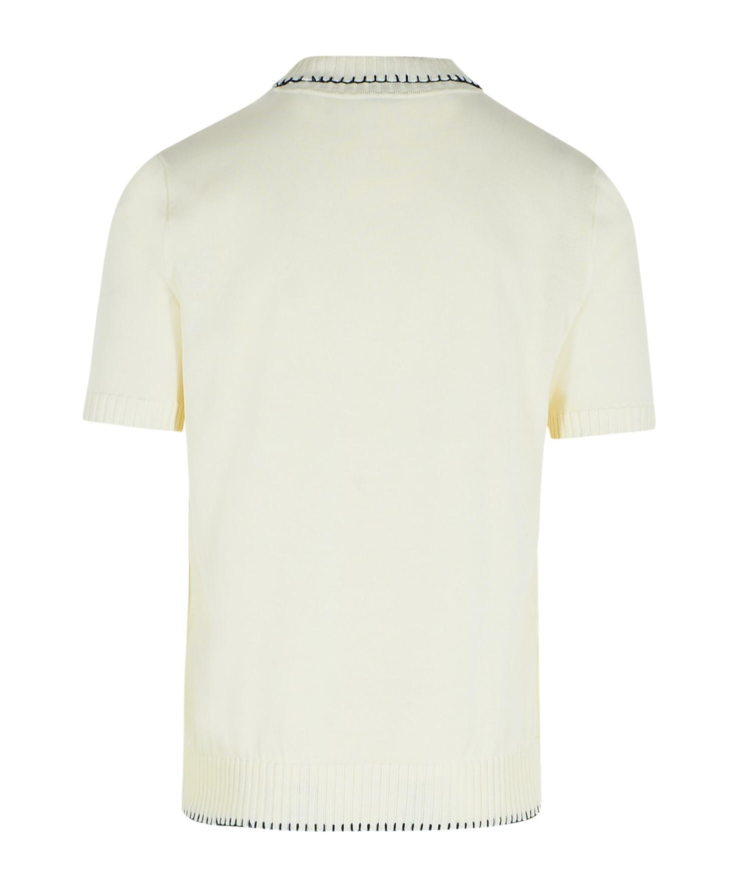 Eleventy Short-sleeved Sweater In White