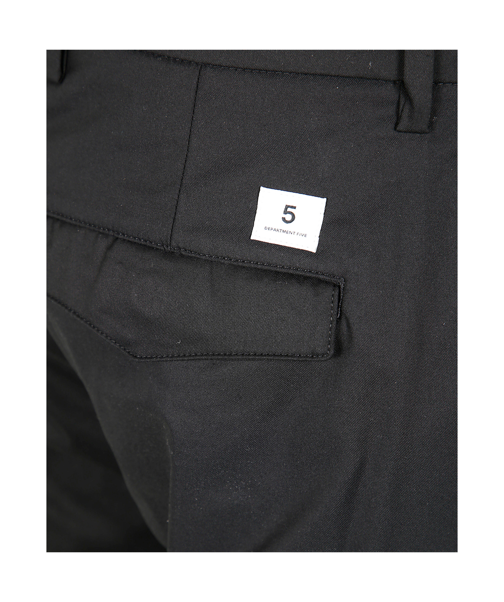 Department Five Department 5 Prince Slim Crop Chino Clothing In Black