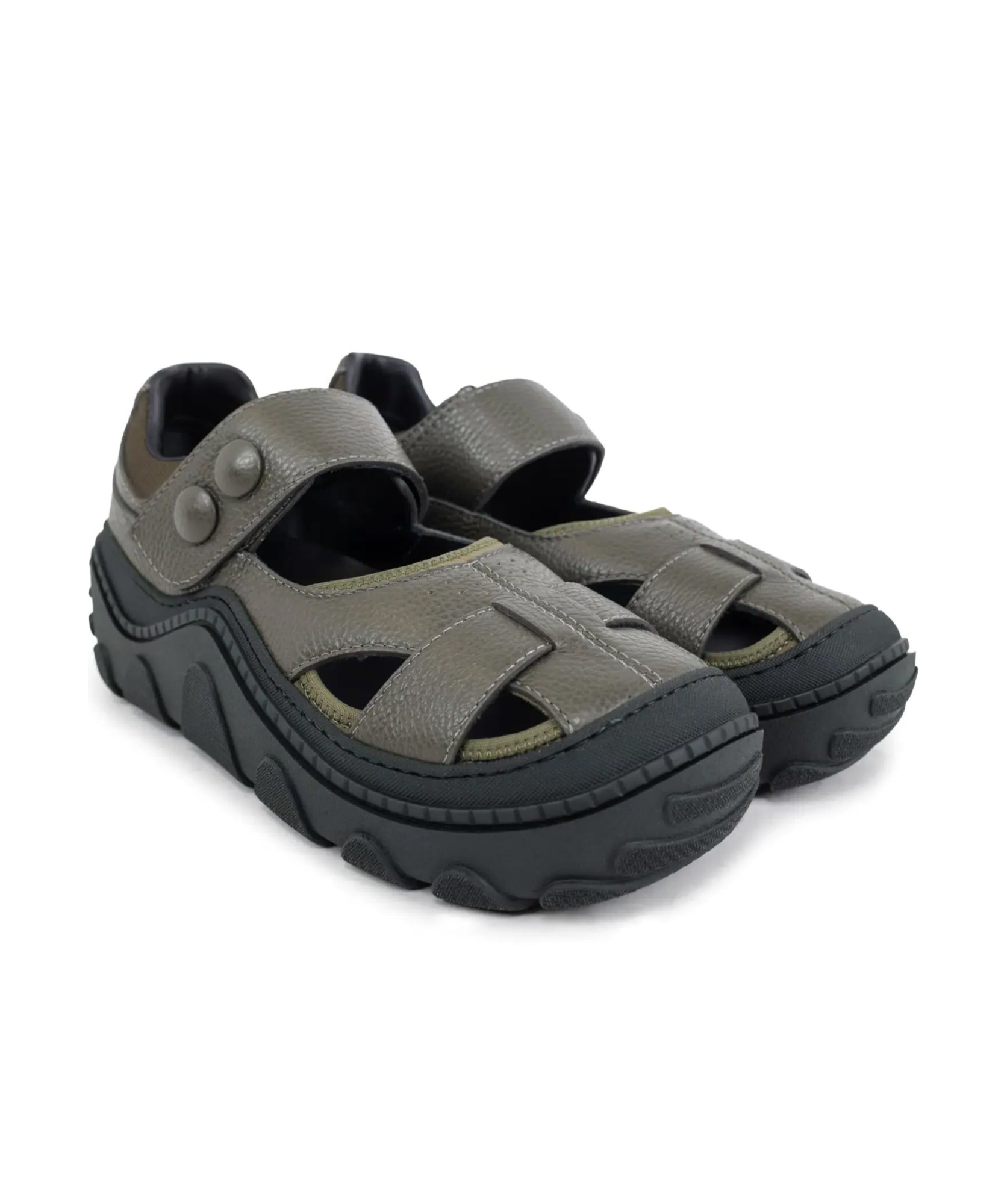 KIKO KOSTADINOV ROUND-HEADED SANDALS