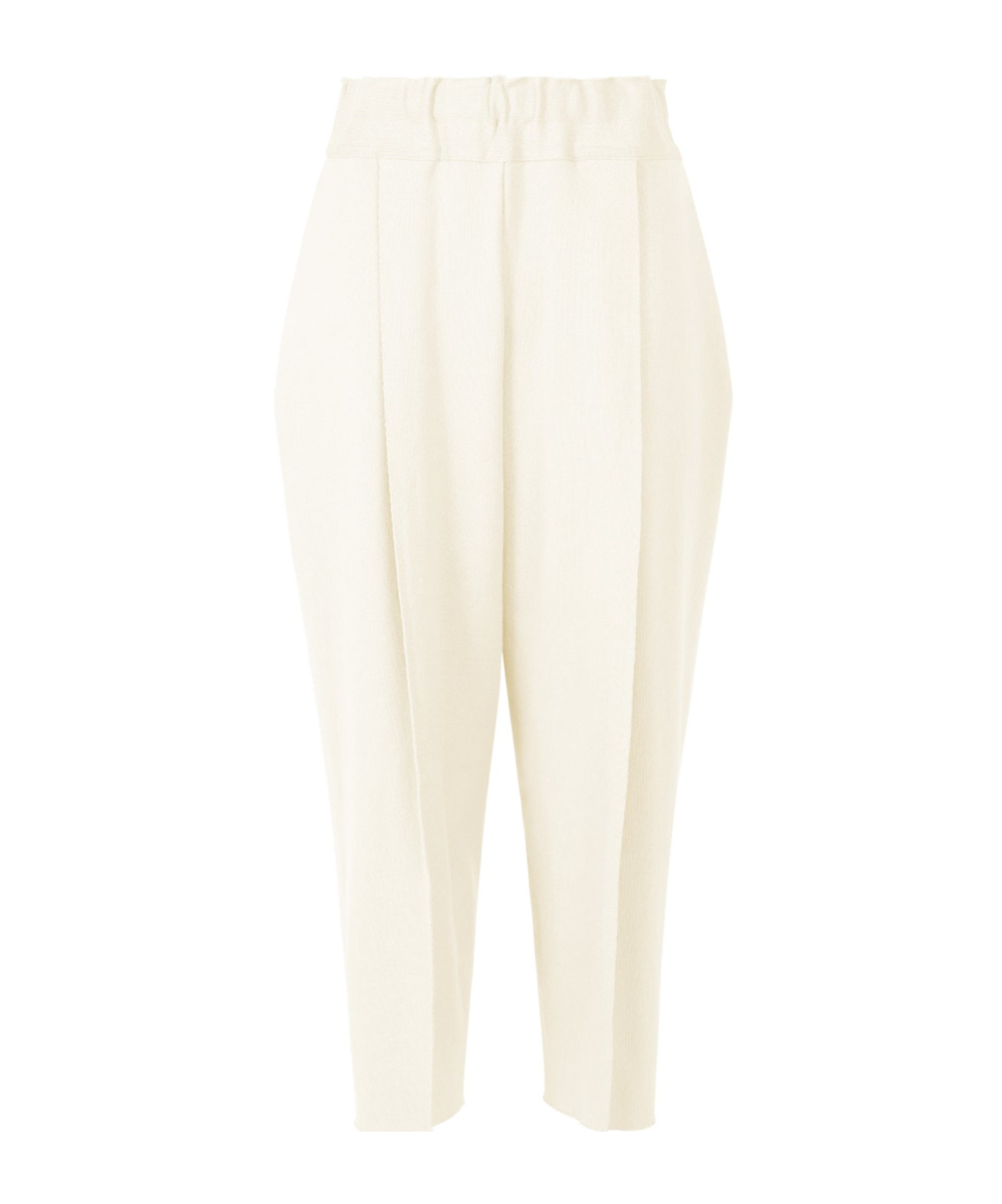 ISSEY MIYAKE ISSEY MIYAKE CAMPAGNE CROPPED TROUSERS