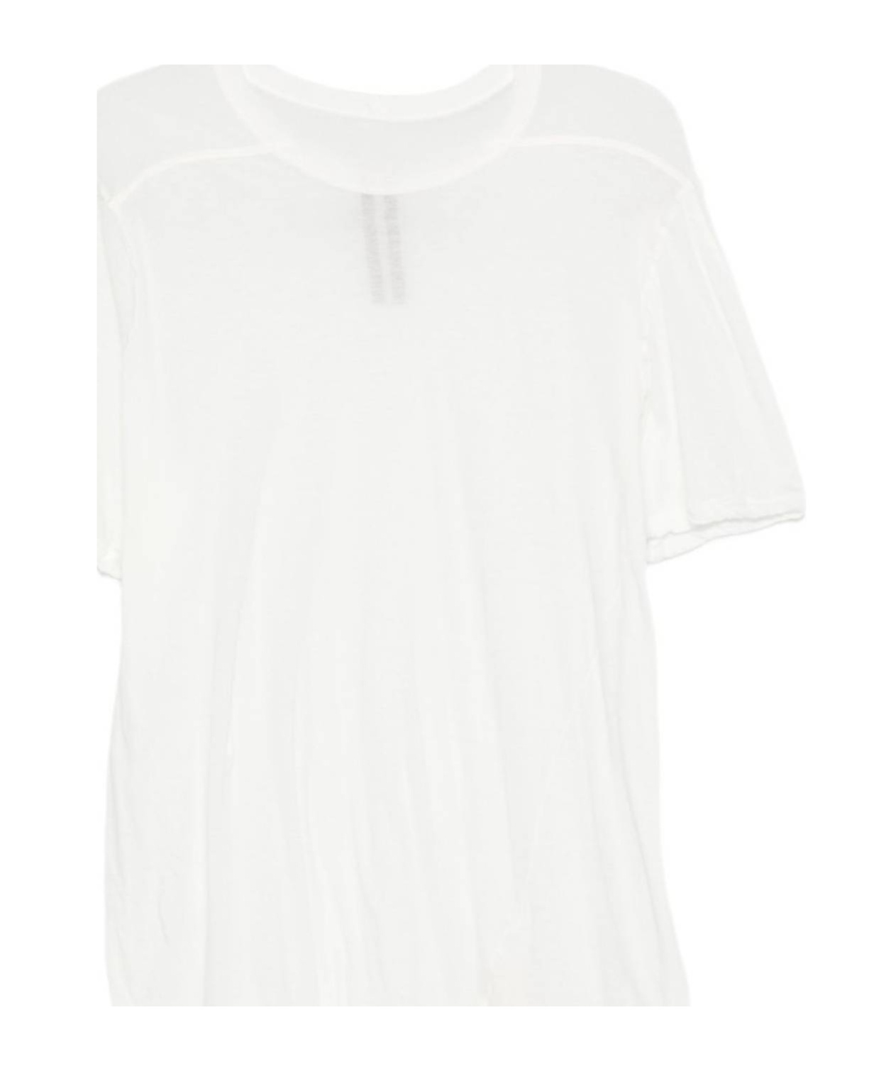 Rick Owens Organic Cotton T-shirt In White