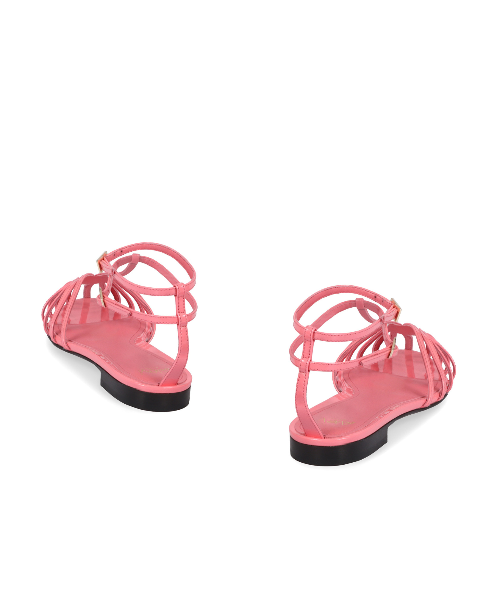 Alev� Flat Sandals With Hollowed-out Details In Pink