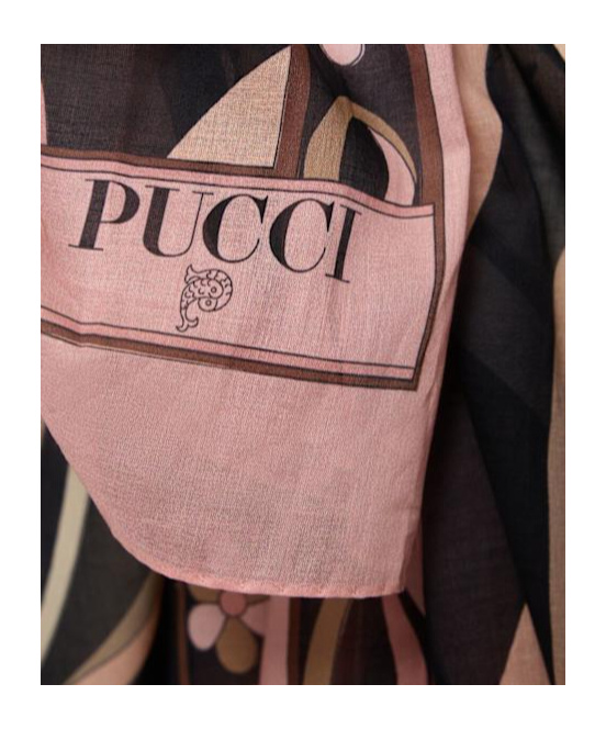 Emilio Pucci Printed Mini Shawl Skirt