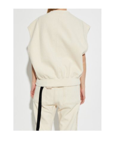 Rick Owens Drkshdw Sl Tatlin Cotton Tank Top In White
