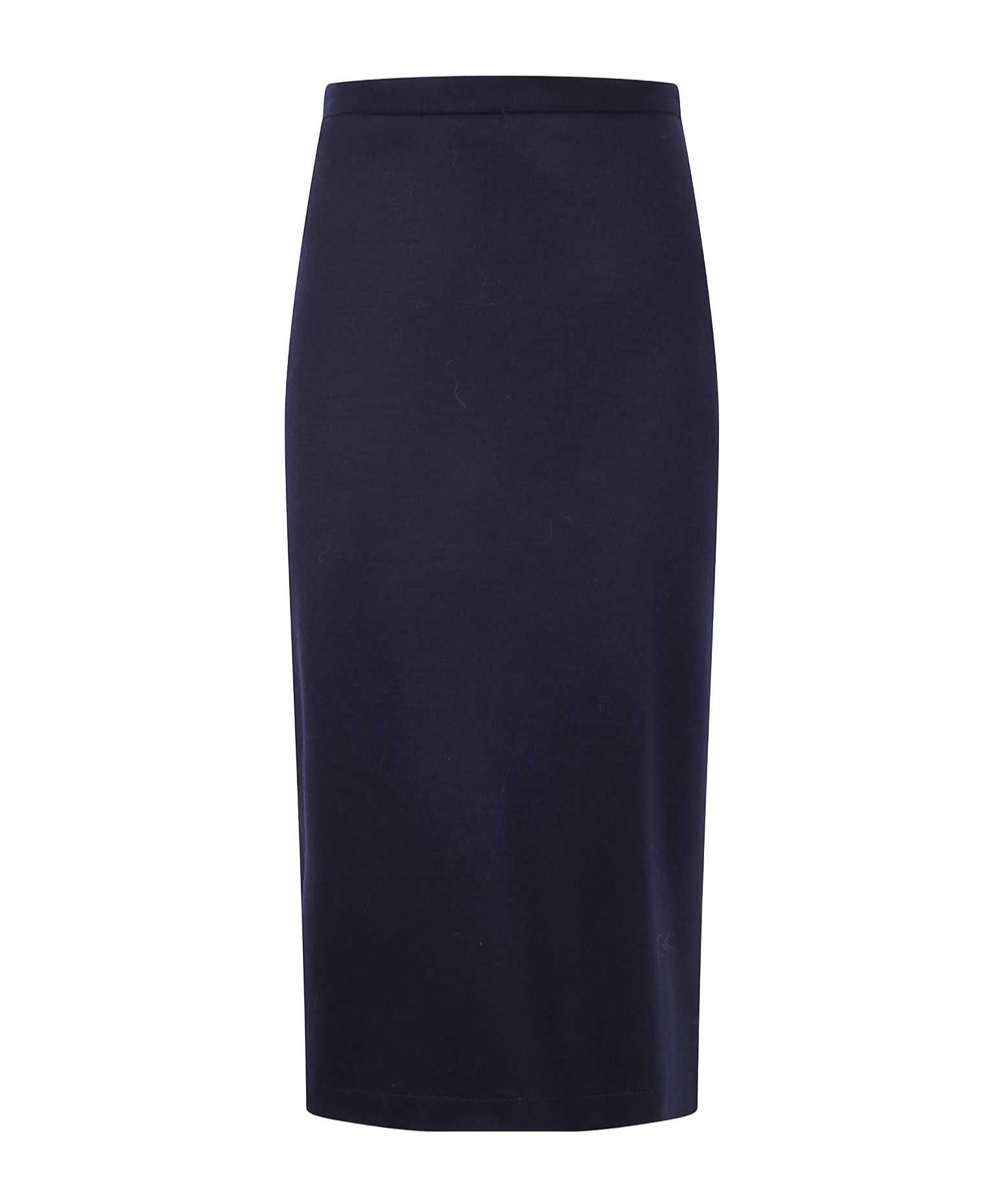 Harris Wharf London Women Midi Skirt Superfine Merino In Blue