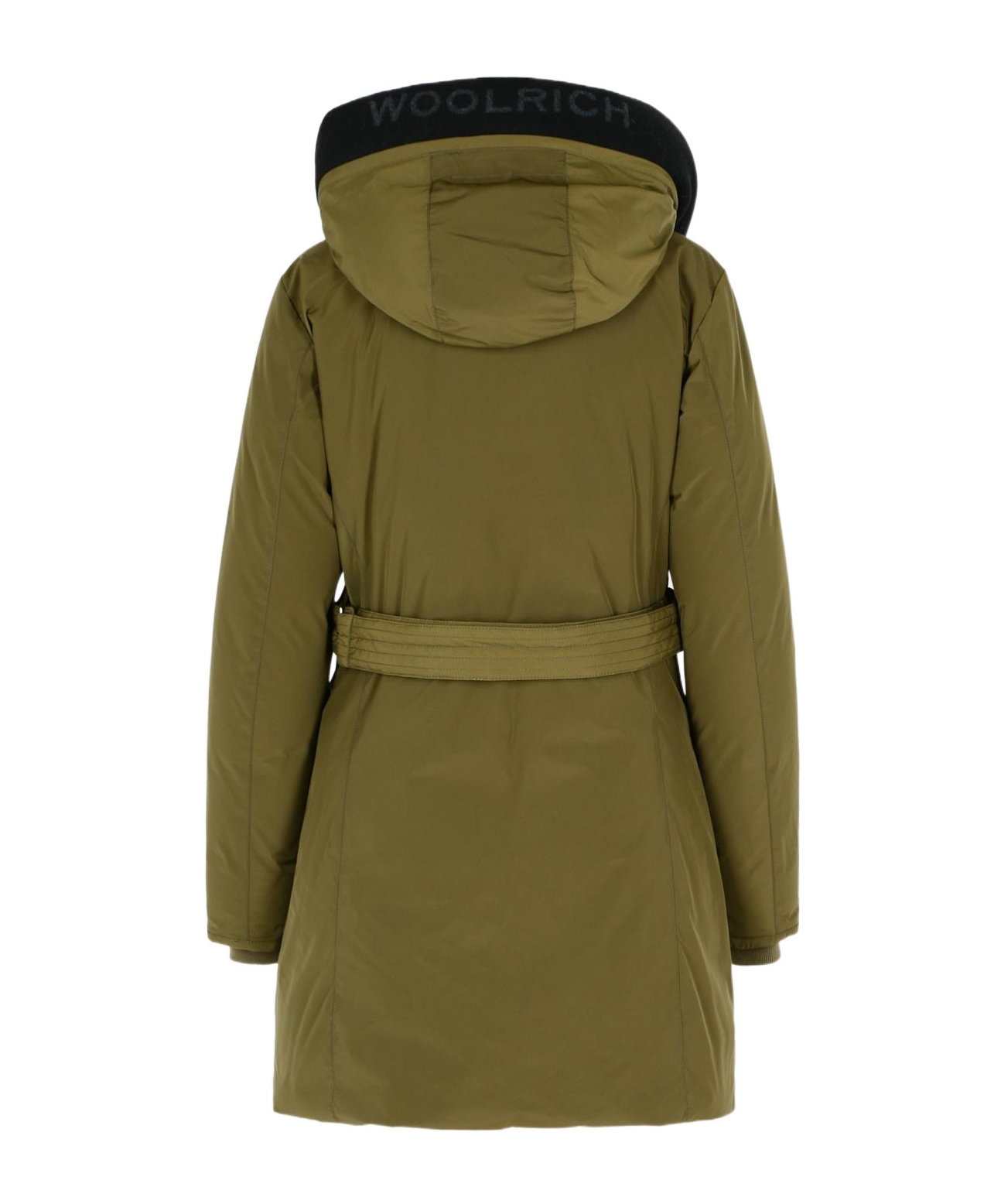 Woolrich Padded Parka In Green