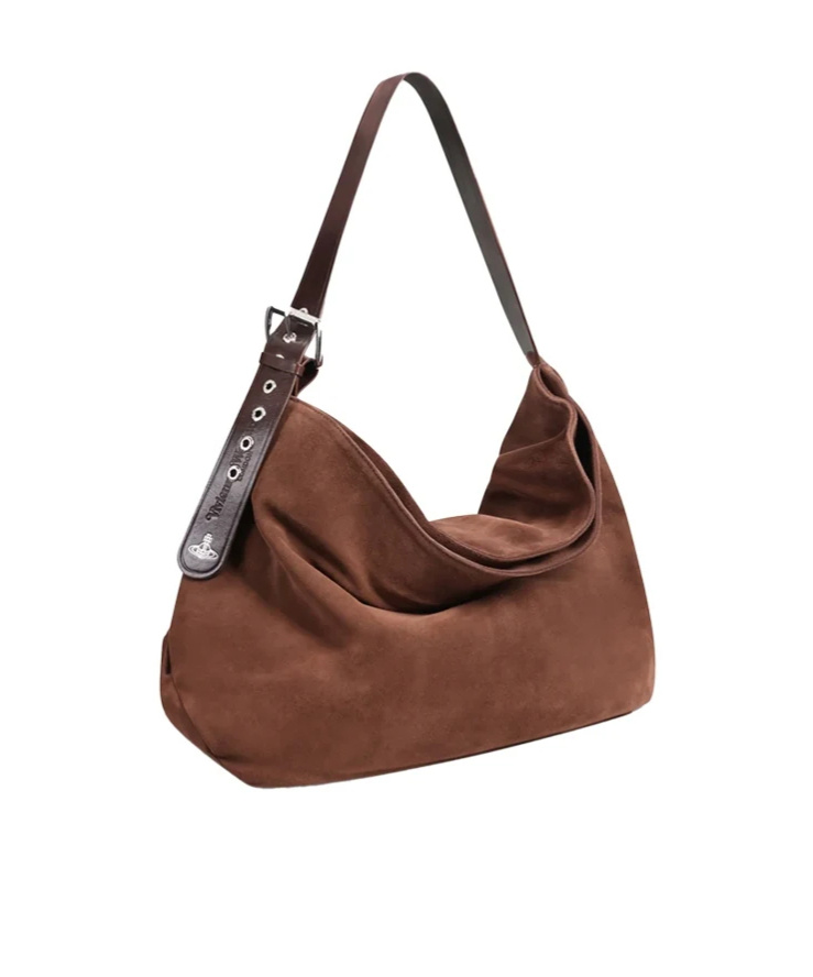 Vivienne Westwood Maxime Small Crossbody In Brown