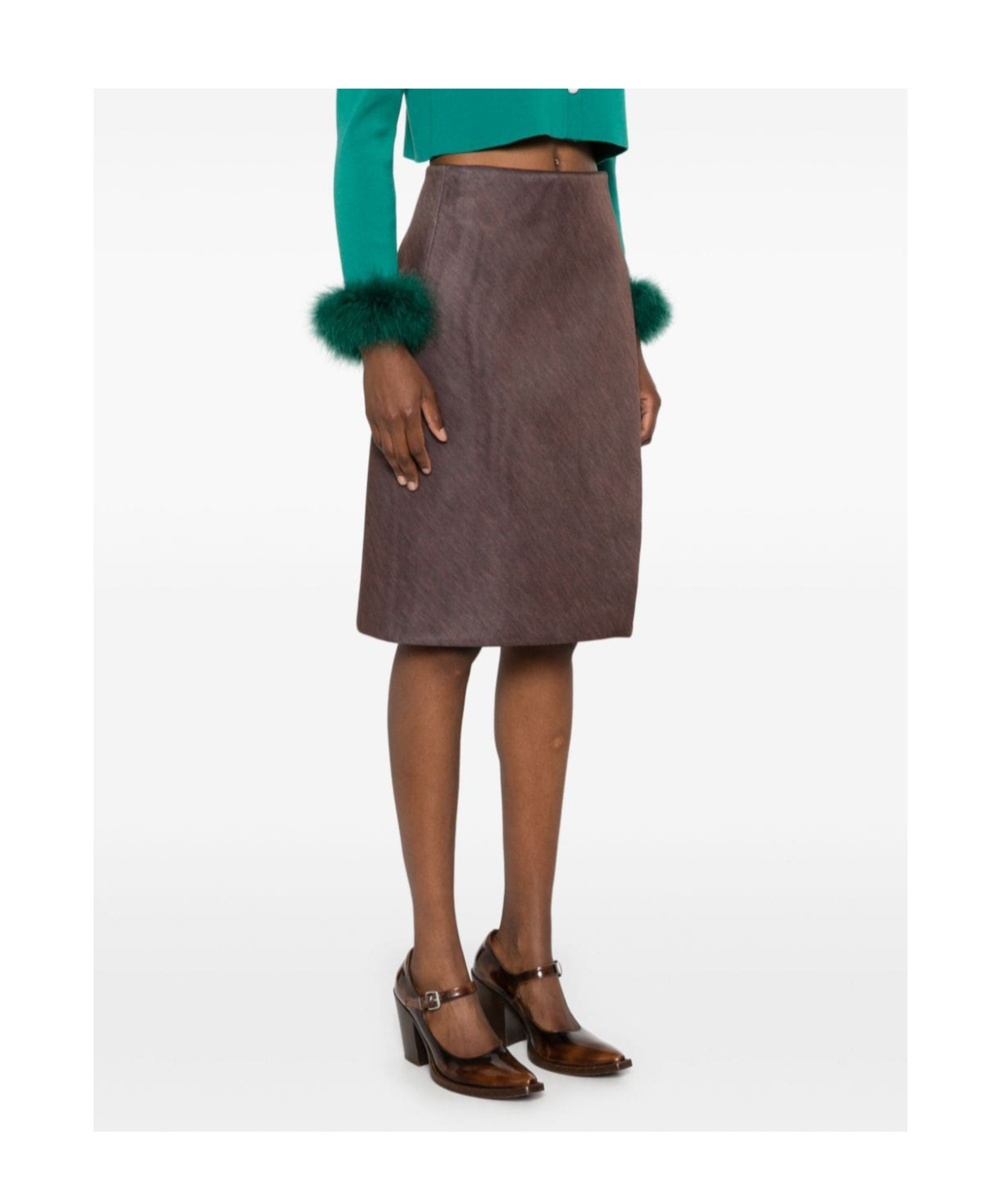 Philosophy Di Lorenzo Serafini Wrap Skirt In Pink