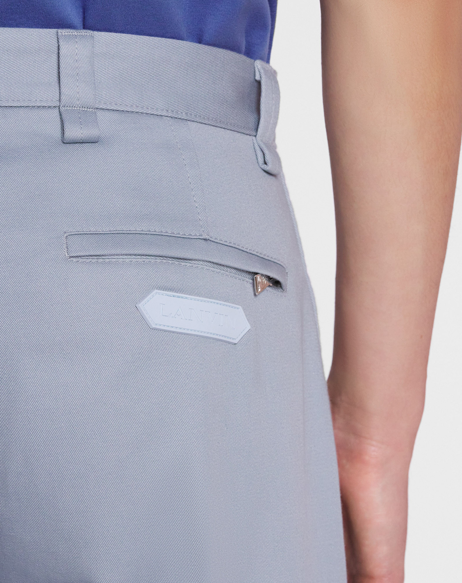 Lanvin Biker Pants In Gray