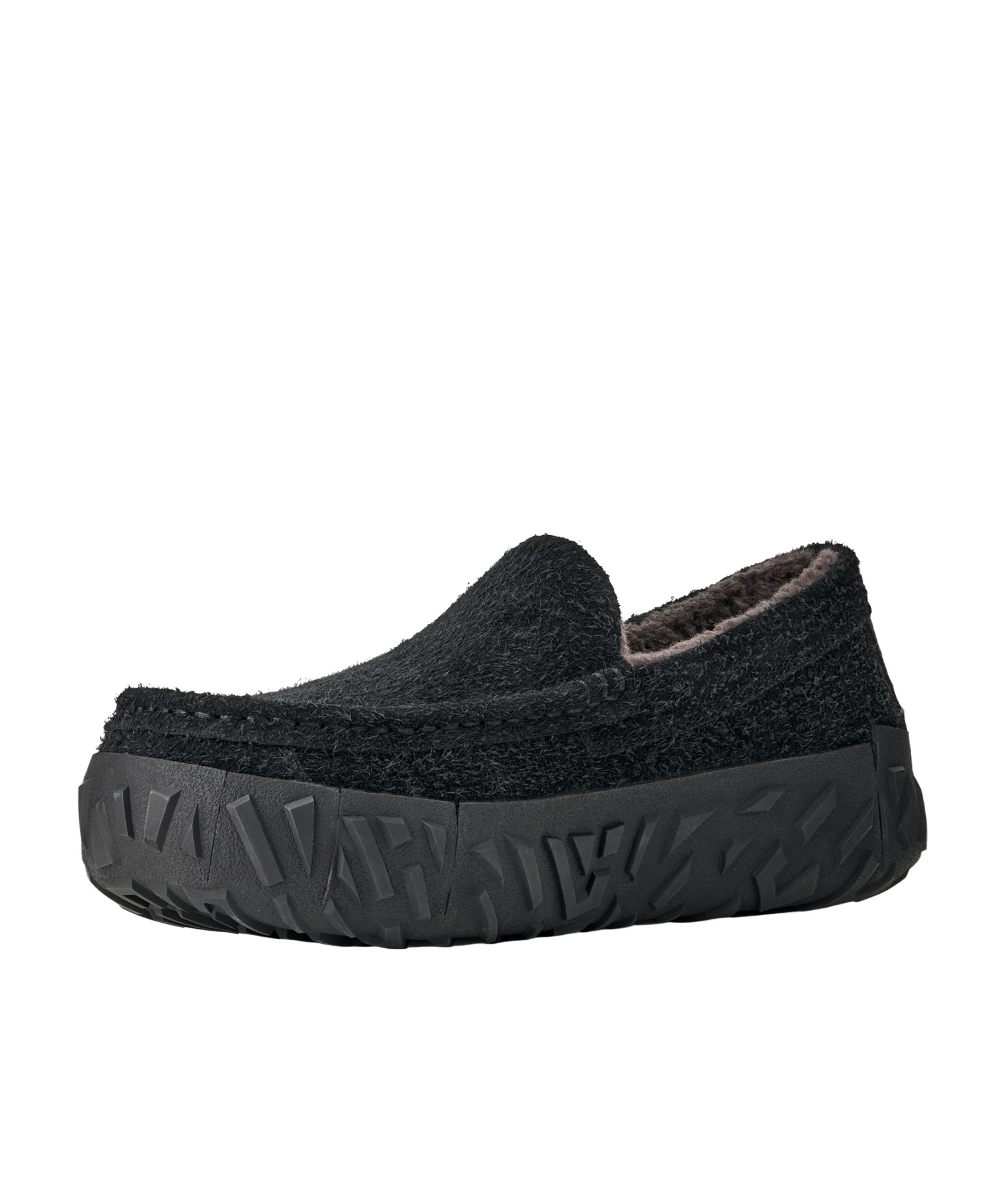 Shop Ugg Ascot Vibram Tech Loafer In Black