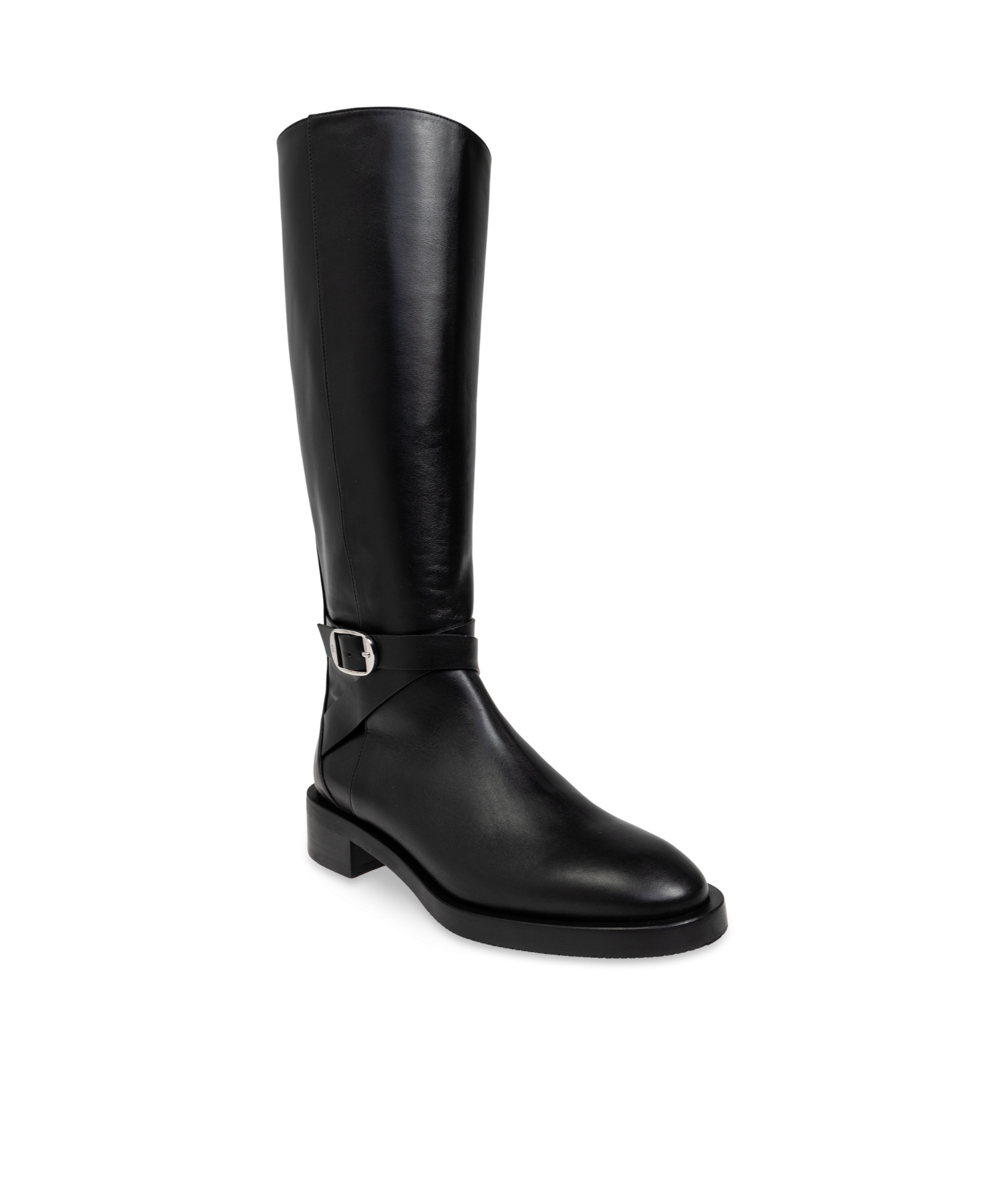 STUART WEITZMAN ROUND-HEAD BOOTS 