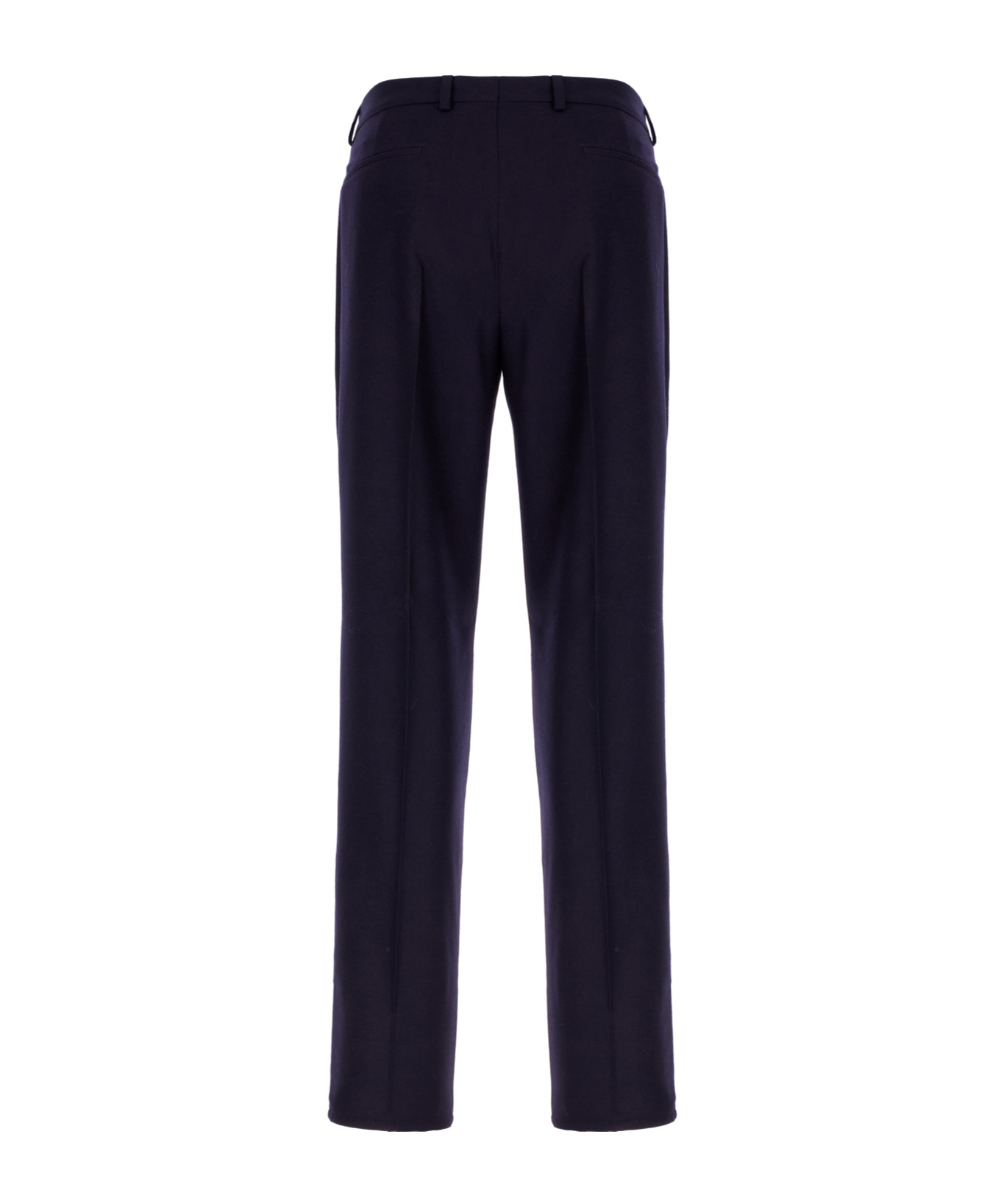 Brunello Cucinelli Belt Loops Slacks In Blue