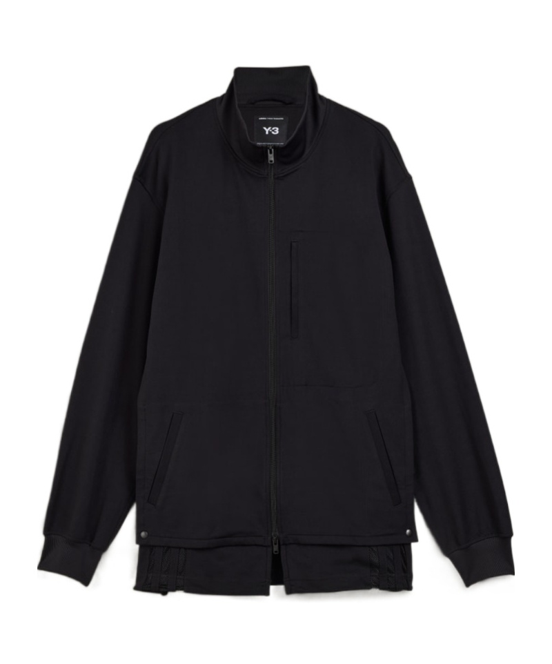 Y-3 Long-sleeved Casual Jacket In Black
