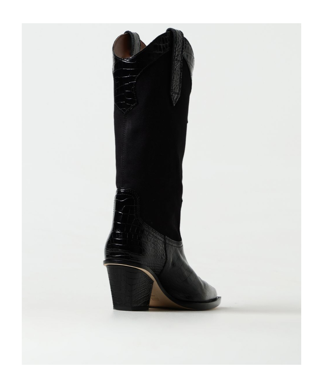 Paris Texas Rosario 60mm Panelled Boots In Black