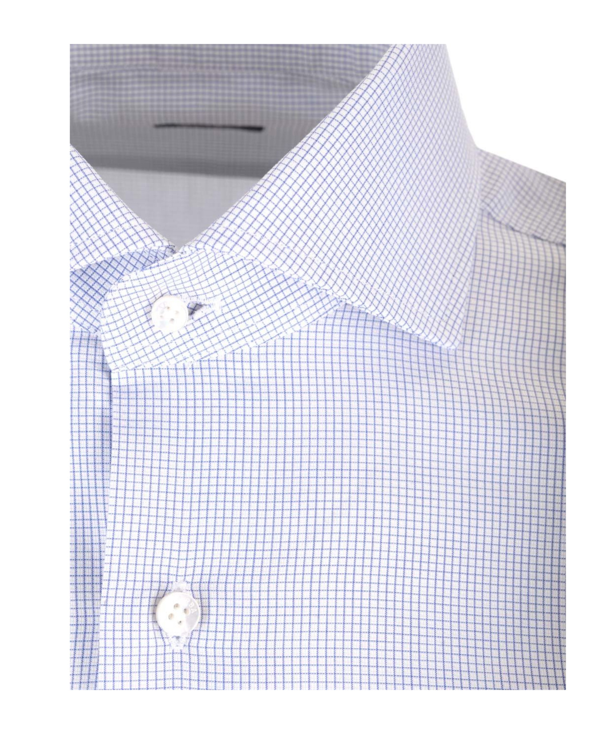 Barba Napoli Quadretto Micro Azzurro In Light Blue