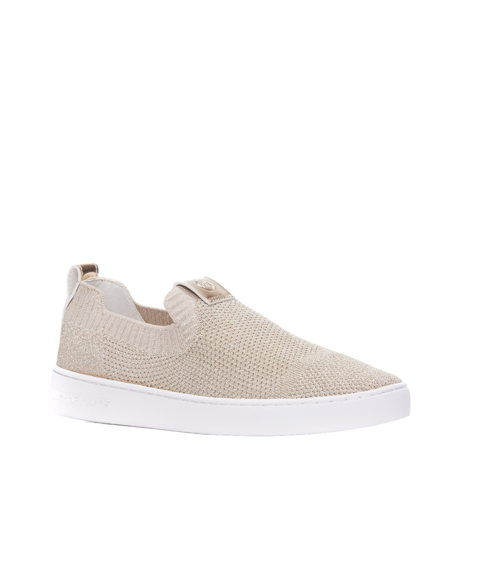 Michael Michael Kors Juno Slip On Sneakers In Nude