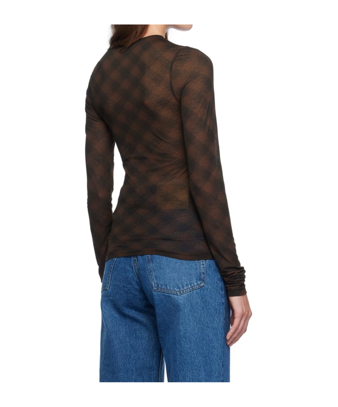 Ami Alexandre Mattiussi Fluide Long-sleeved T-shirt In Black