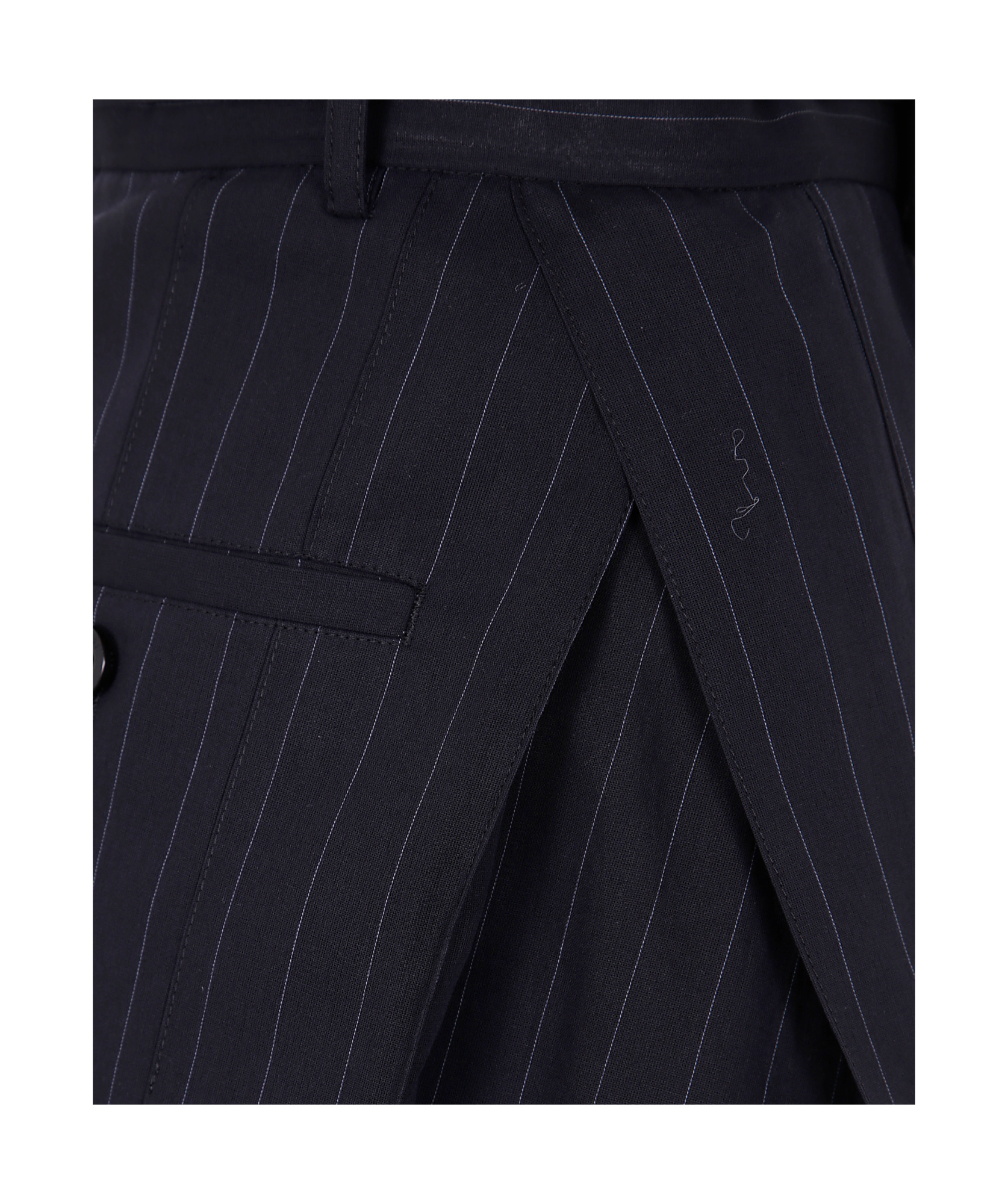 Sacai Belt-loop Skirt In Black
