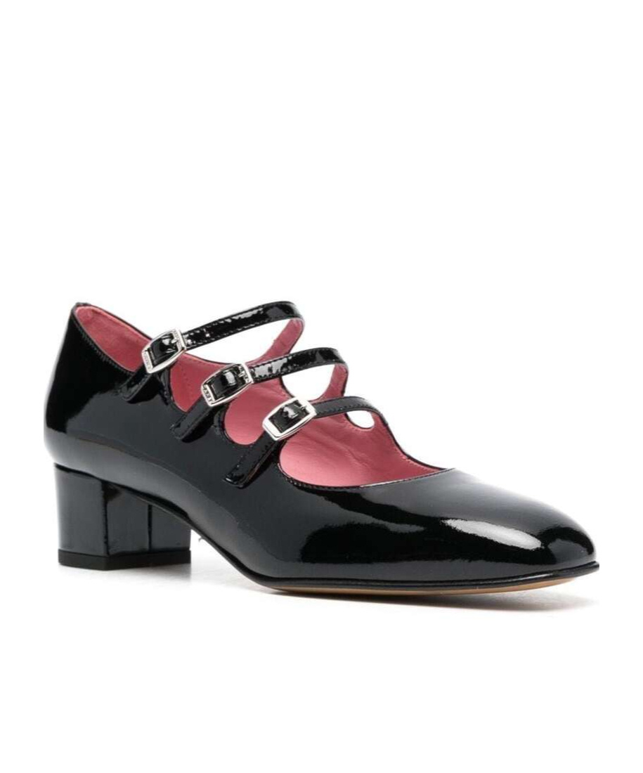 Shop Carel Paris High-heeled Mary Jane Shoes In Black
