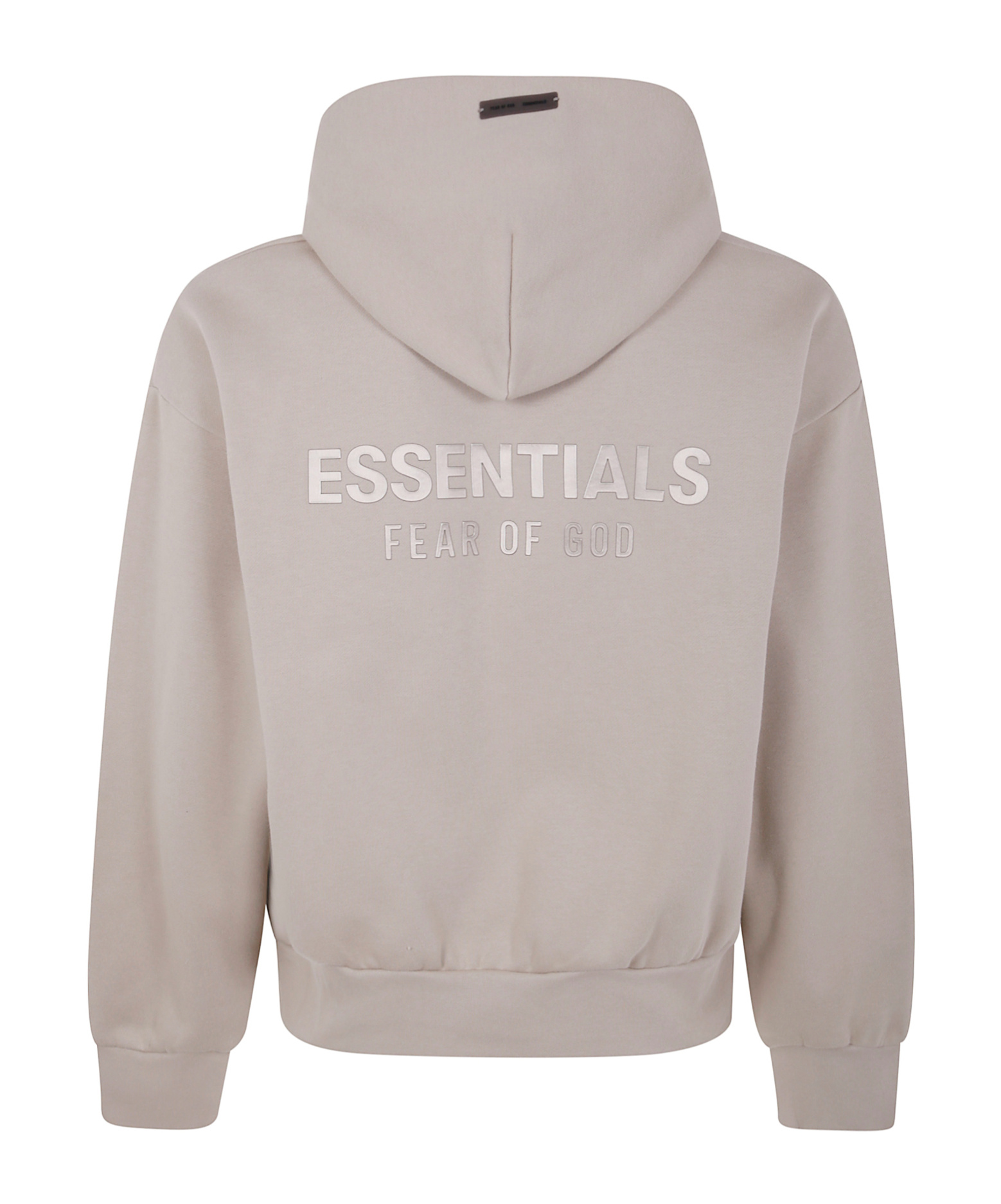 Essentials Classic Fit Fleece Hoodie In Neutral
