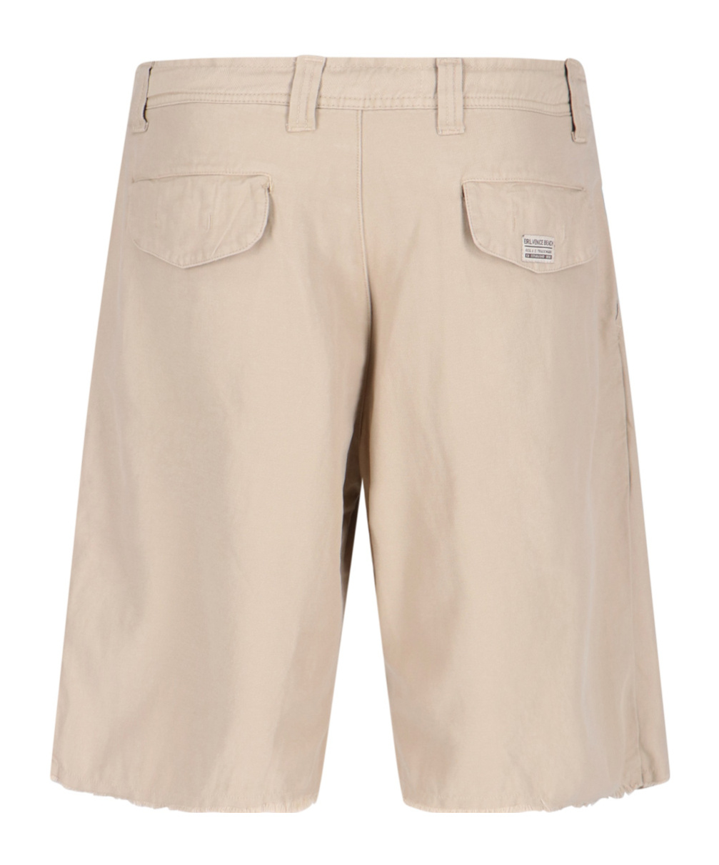 Erl Logo Bermuda Shorts In Nude