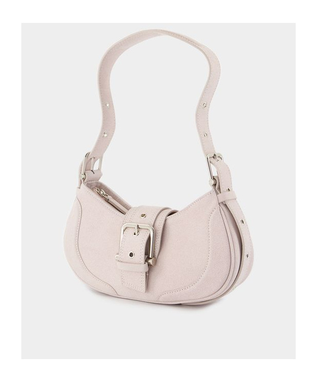 Osoi Brocle Buckle-detail Shoulder Bag In White