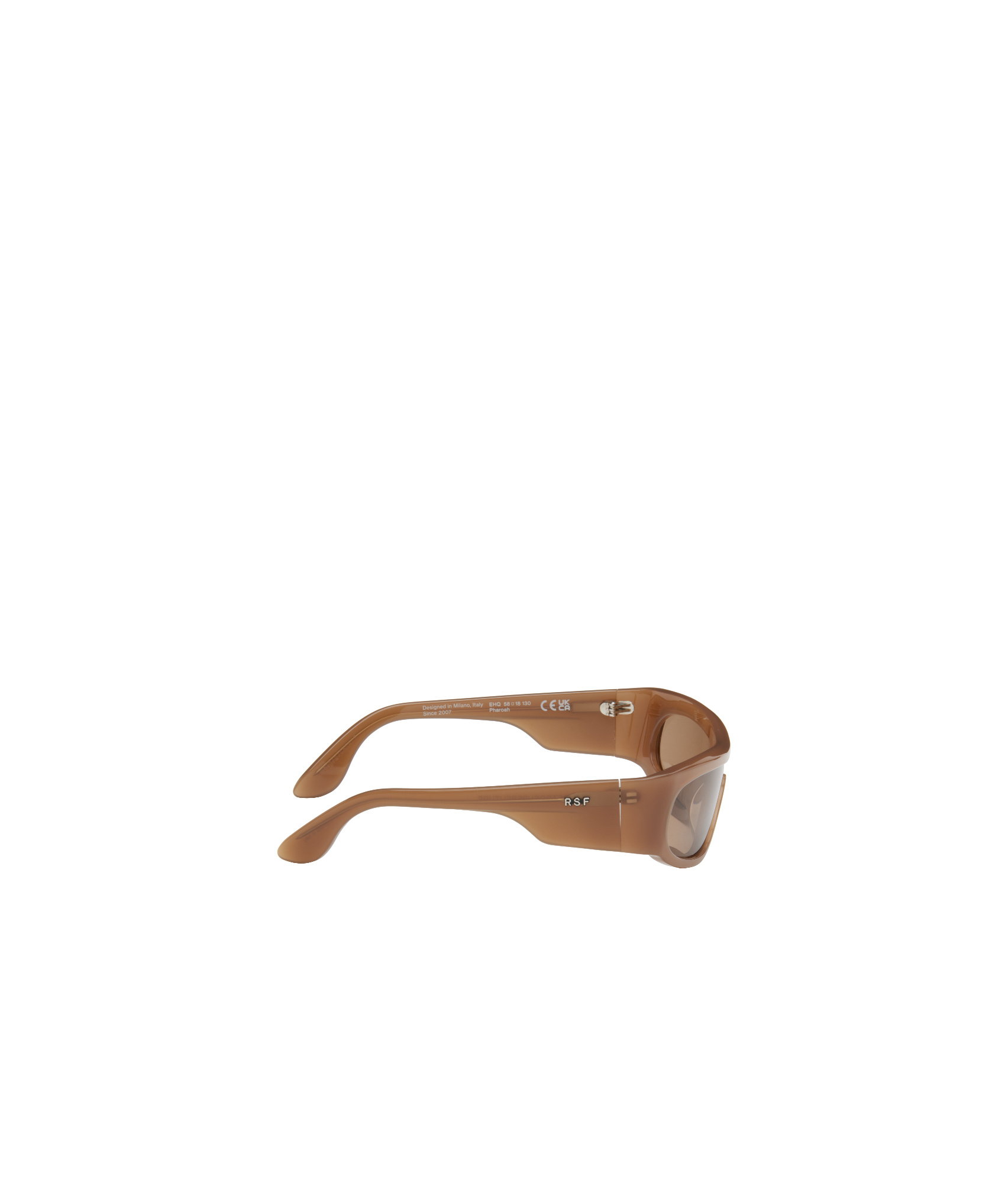Retrosuperfuture Full Frame Sunglasses In Nude