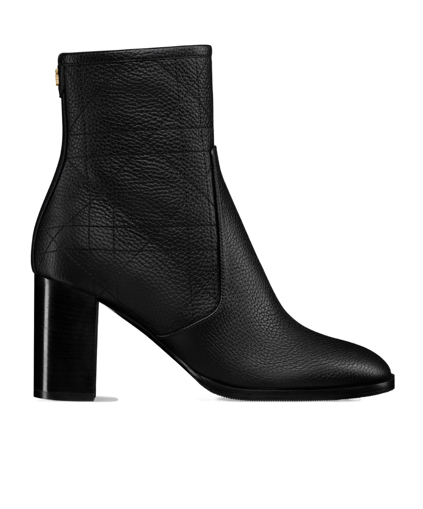 Dior Time High-heeled Ankle Boots In Black