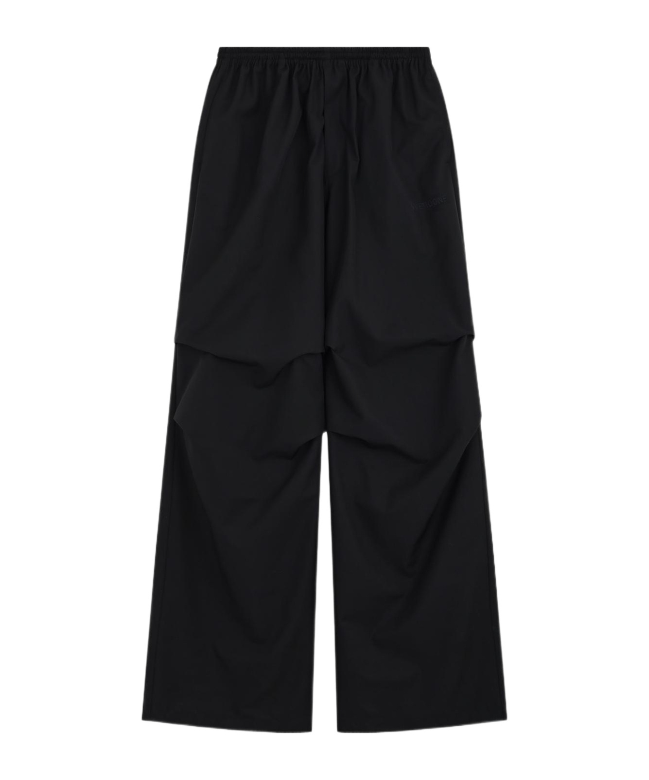 We11 Done Tucked Track Pants In Black