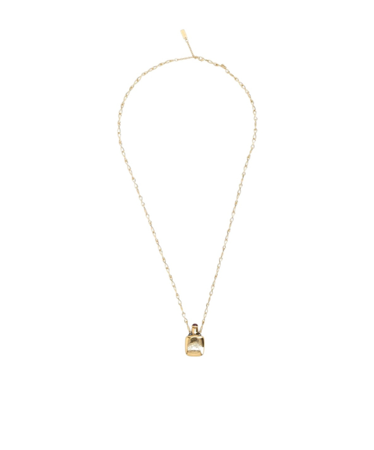 Chloé Victorian Bottle Pendant Necklace In Gold
