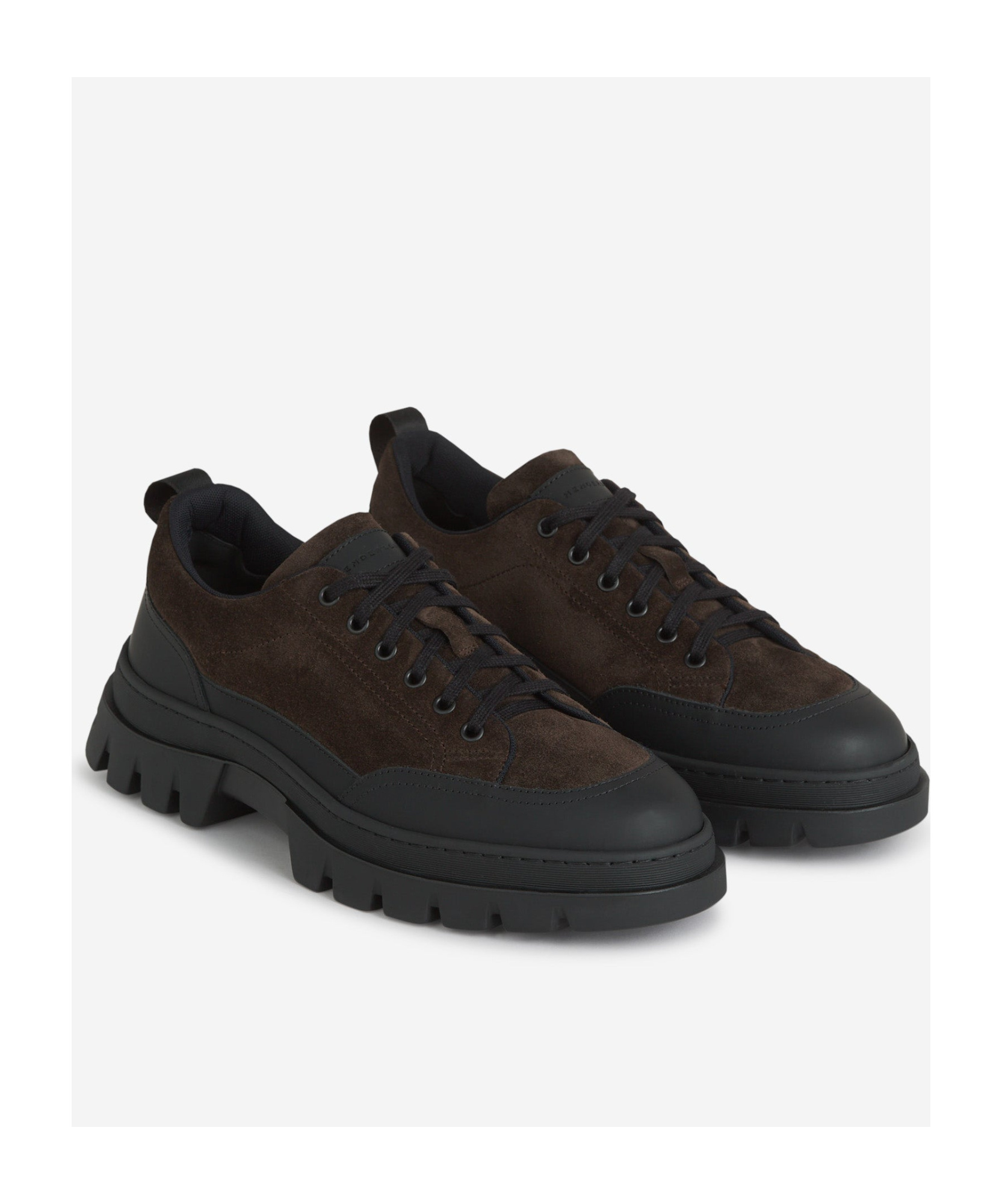 Henderson Baracco Laced Sneakers In Black