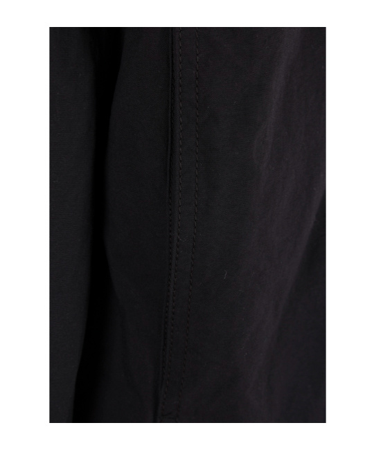 Juunj Shearling-trim Bomber Jacket In Black
