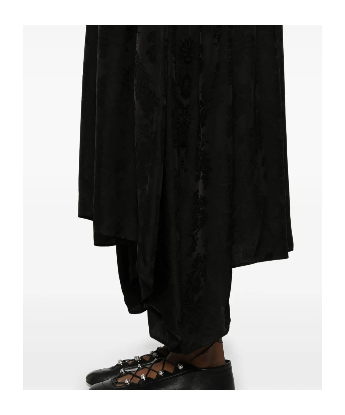 Uma Wang Avery Maxi Dress In Black