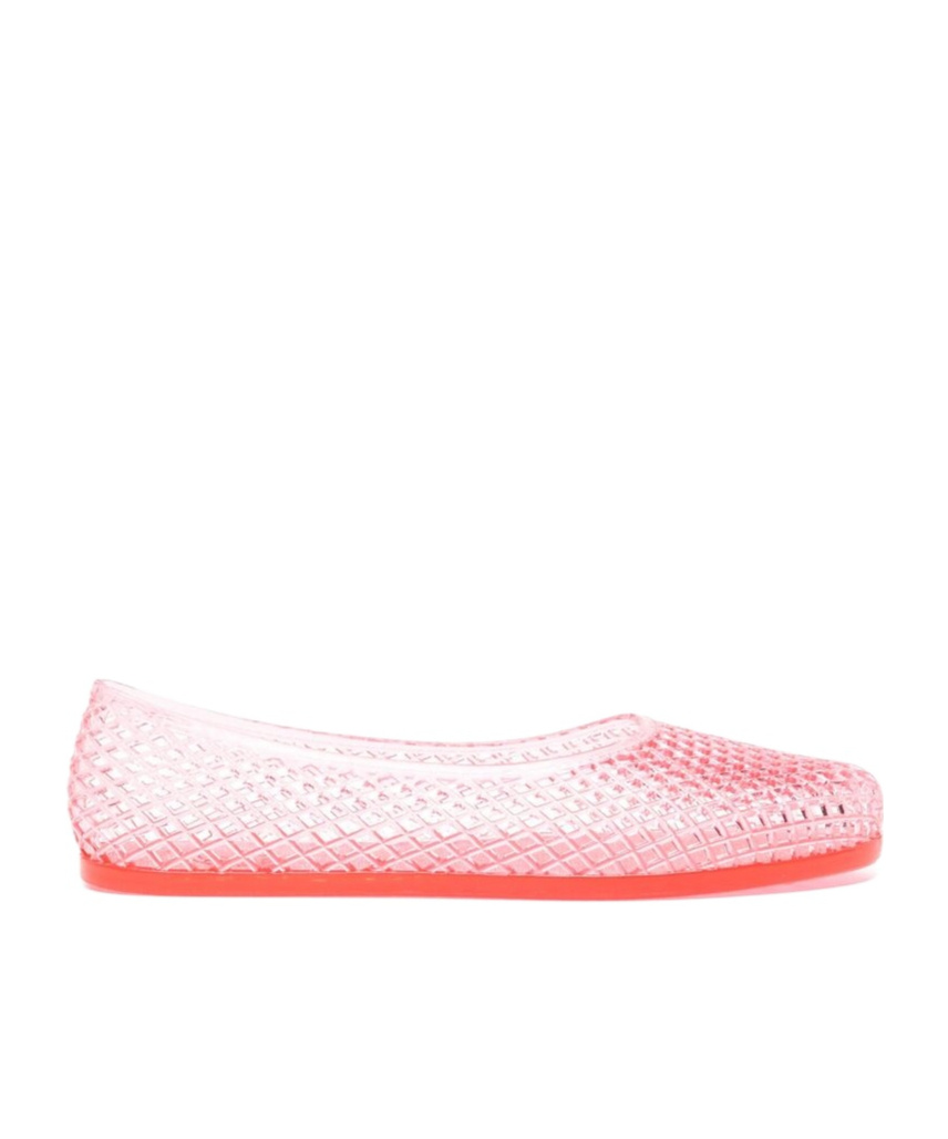 Ancient Greek Sandals Iro Jelly Ballerina Shoes In Pink