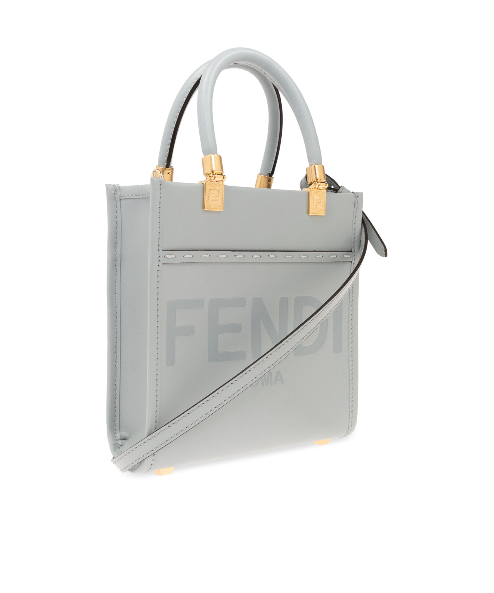Fendi Sunshine Mini Bag In Blue