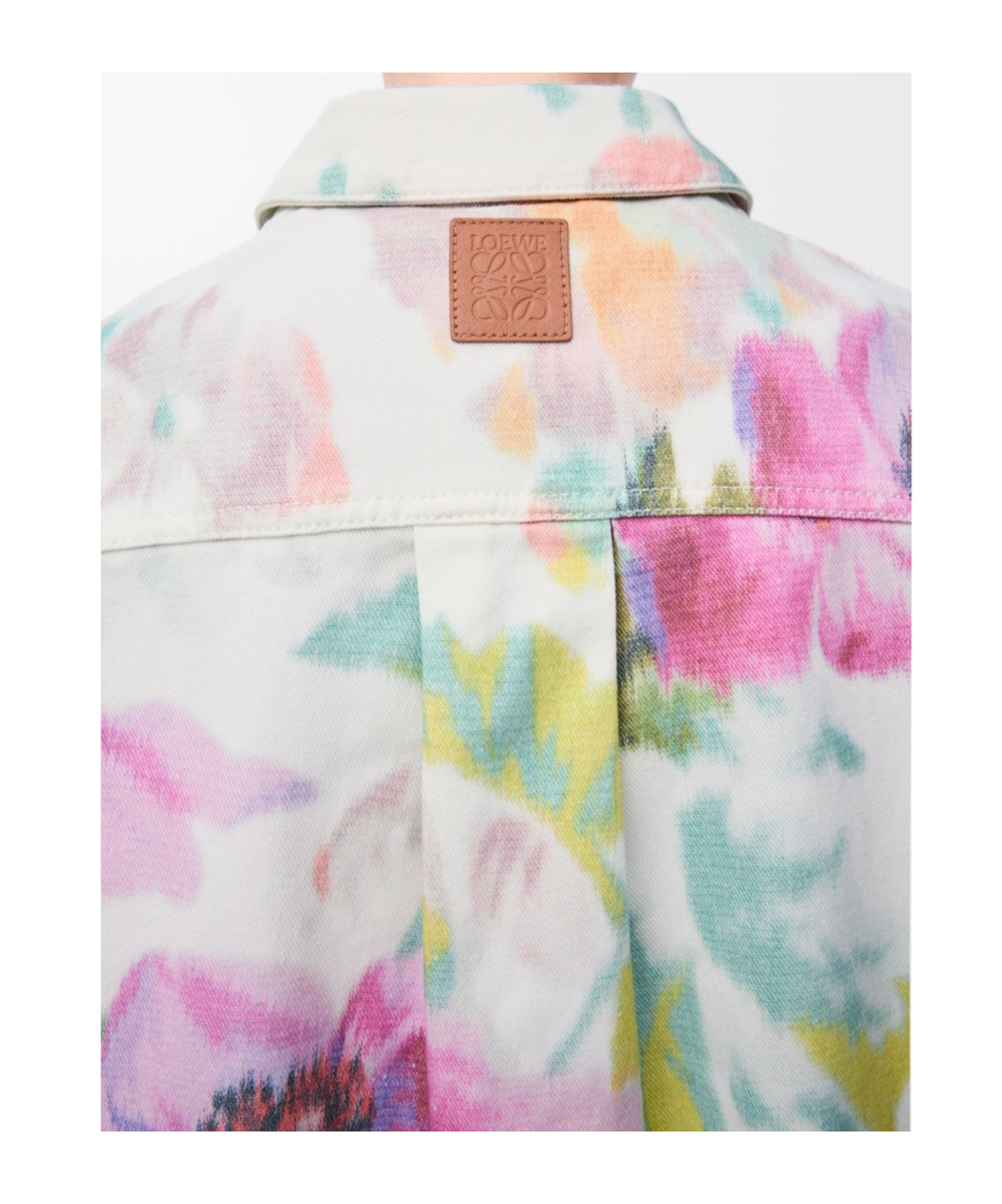 Loewe Floral-print Button-down Overshirt