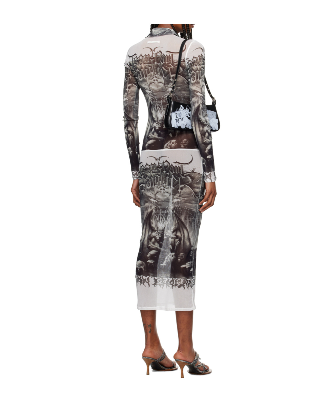 Jean Paul Gaultier Printed Pattern Dress