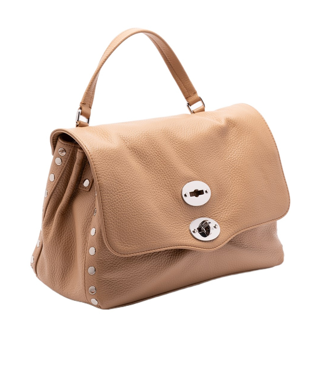 Zanellato Postina Daily Baby Leather Bag In Pink
