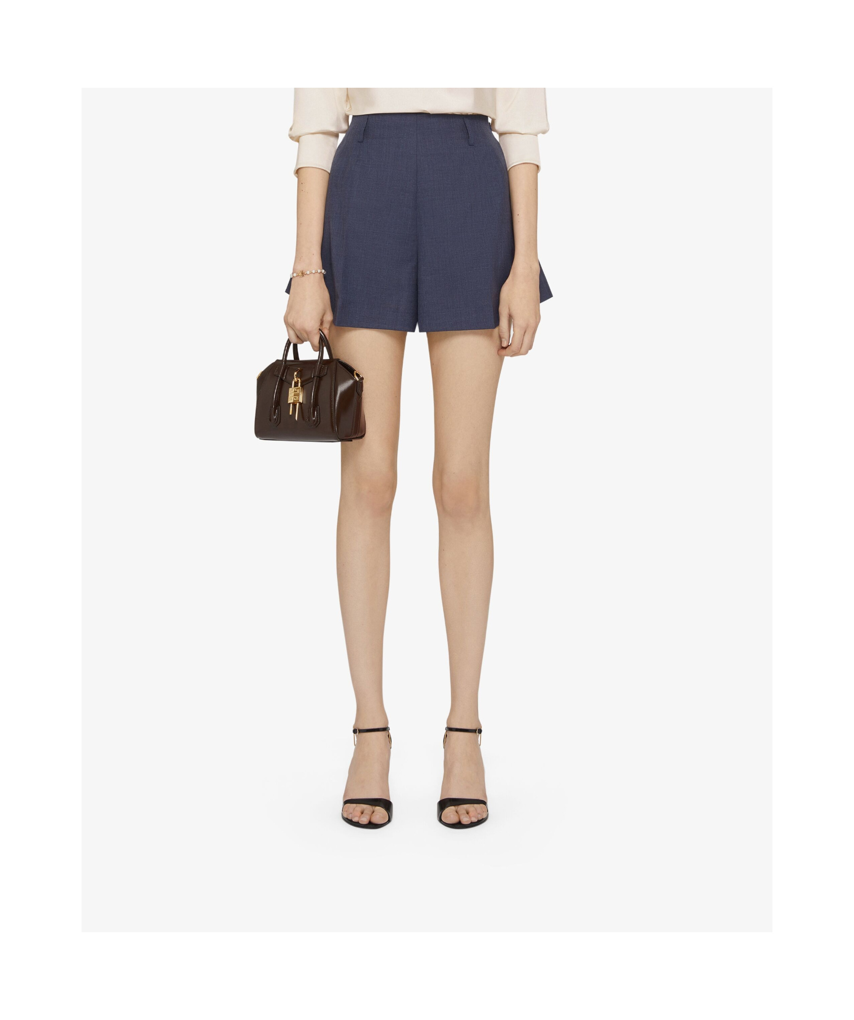 Givenchy Short En Laine In Blue