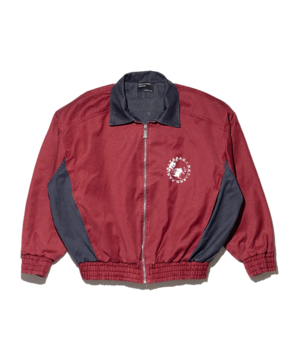 Enfants Riches Deprimes Tabac Rat Track Jacket In Burgundy